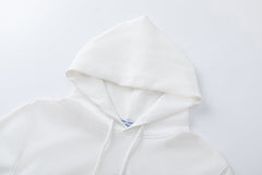 Off-White Kids Type Graphic Cotton Hoodie