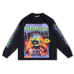 Hellstar Horror Book Long sleeves T-shirt