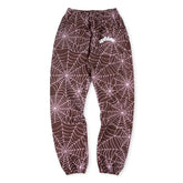 Sp5der AOP Sweatpants Brown