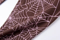 Sp5der AOP Sweatpants Brown