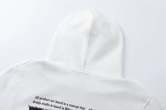 Off-White Kids Type Graphic Cotton Hoodie