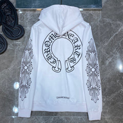 Chrome Hearts Hoodie Zipper Black #8310