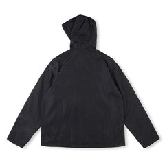 SAINT VANITY  Nylon Hooded Track Jacket “Black”