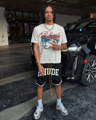 RHUDE Collegiate Shorts