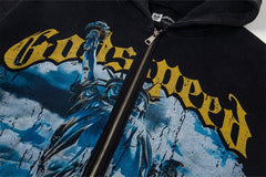 Godspeed Chrome Liberty Zip Hoodies