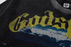Godspeed Long Lonely Road Thermal Sweatshirts