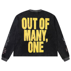 Godspeed Long Lonely Road Thermal Sweatshirts