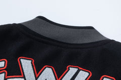 OFF WHITE Golf Varsity Jacket