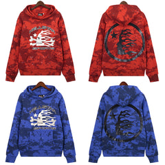 Hellstar Sports Tie-Dye Skull Hoodie