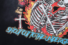 HELLSTAR Skeleton Couple T-shirt