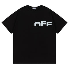 Off White Logo Pattern Printed T-Shirt