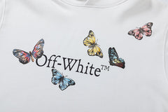 Off-White Butterfly Bookish Hoodie