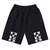 Off-White Logo Arrows Printed Shorts