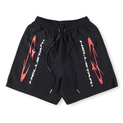 Hellstar Studios Sports Flame Shorts