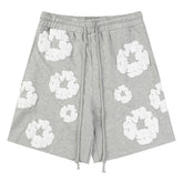 Denim Tears The Cotton Wreath Shorts Grey