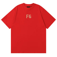 Fear Of God "FG" Logo Printd T-Shirts