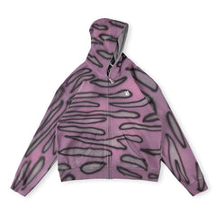 Hellstar Path To Paradise Airbrush Zip-Up Hoodie
