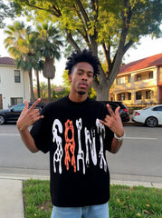 Saint Michael Graphic Printed T-Shirt