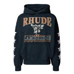 RHUDE Cambridge State Champs Vintage Boxy Hoodie