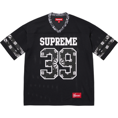 Supreme 25ss Bandana Football Jersey Tee