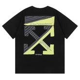 Off White Logo Pattern Printed T-Shirt
