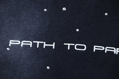 HELLSTAR Washed Old Rhinestone T-shirt