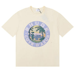 RHUDE Off-white Lago T-Shirts