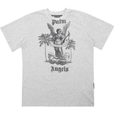 Palm Angels Slogan-Print Cotton T-Shirts
