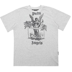 Palm Angels Slogan-Print Cotton T-Shirts