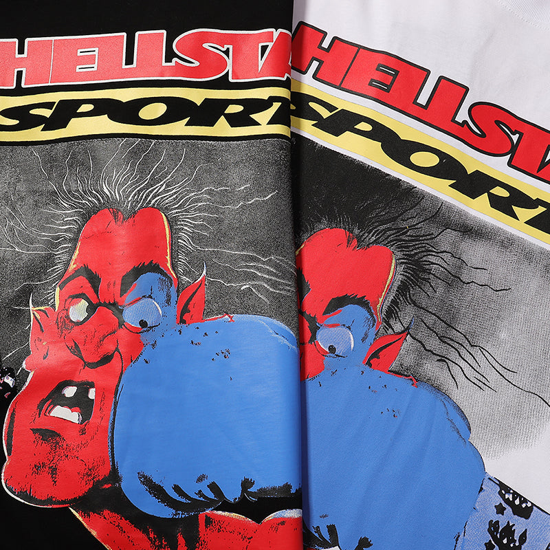 Hellstar Knock-Out T-Shirt White