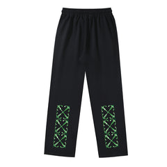 Off White Arrow Printed Trousers Straight Loose Casual Pants #1068