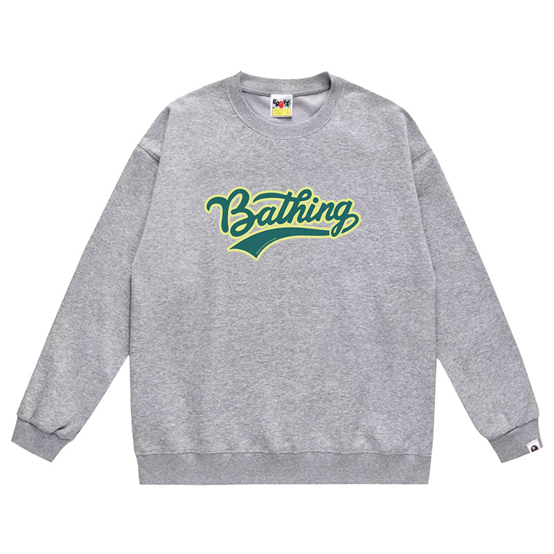 BAPE Ape Head Letter Print Sweatshirt