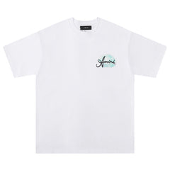 AMIRl Paradise Airbrush Cotton T-Shirt