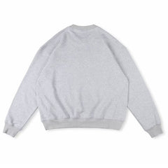 Sp5der Varsity Web Crewneck Heather Sweatshirt Grey