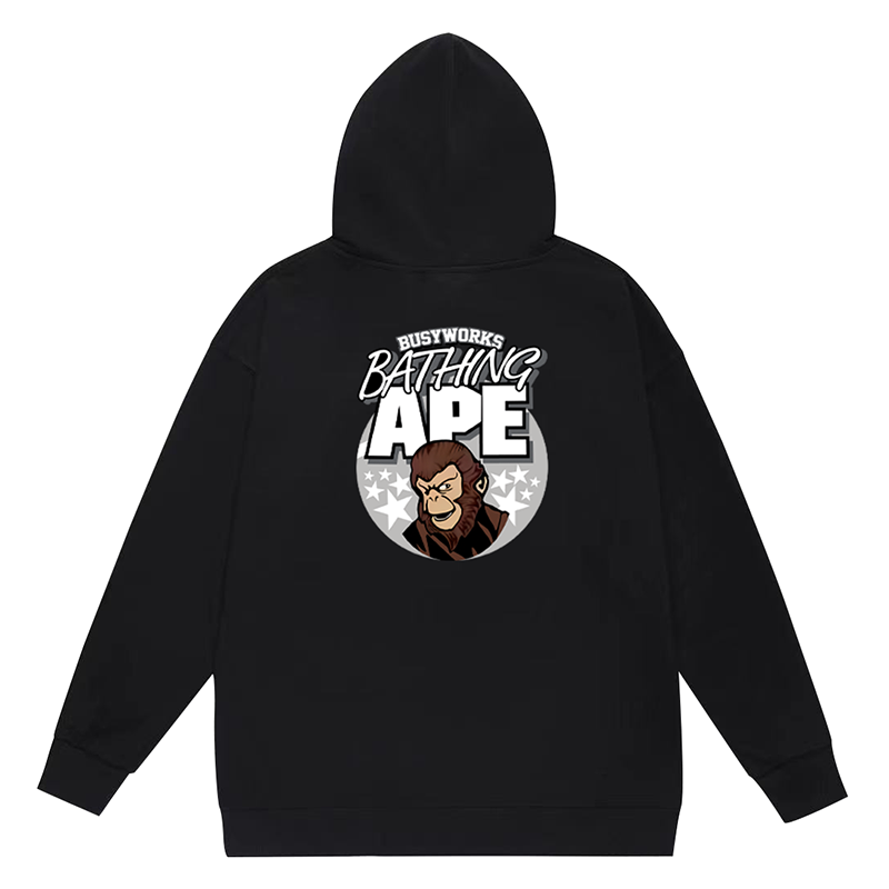 BAPE Ape Head Letter Pattern Hoodie