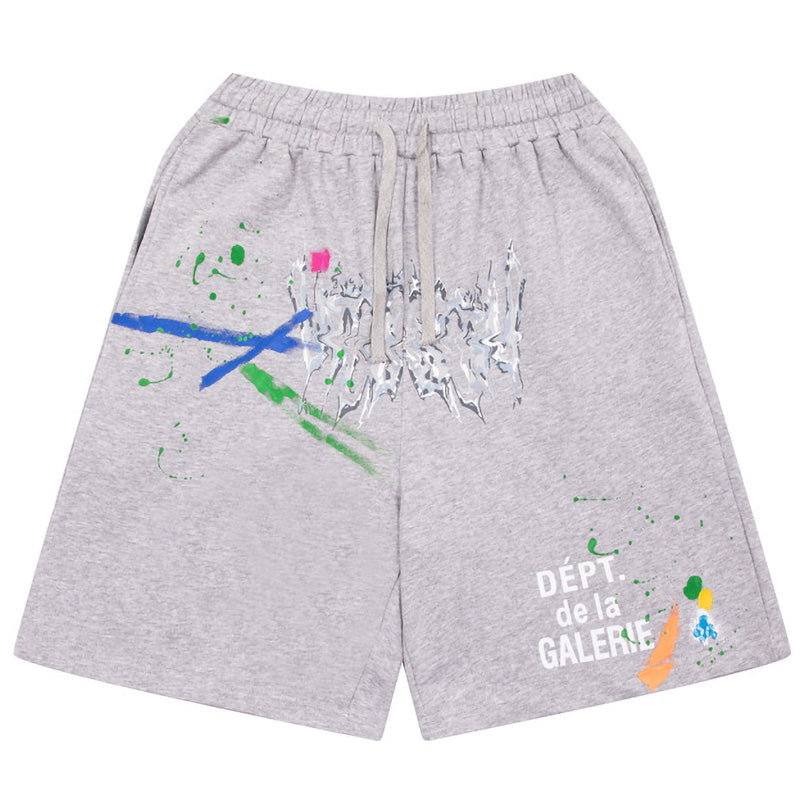 Gallery Dept Graffiti Letter Print Shorts