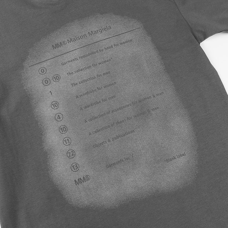 Maison Margiela Letter Logo T-Shirts