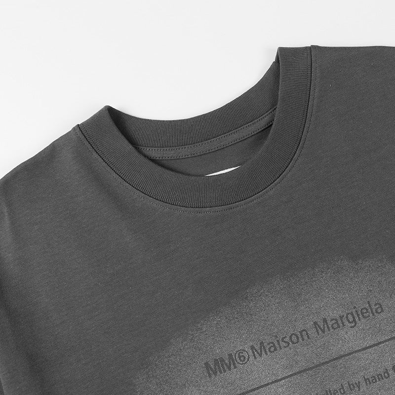 Maison Margiela Letter Logo T-Shirts