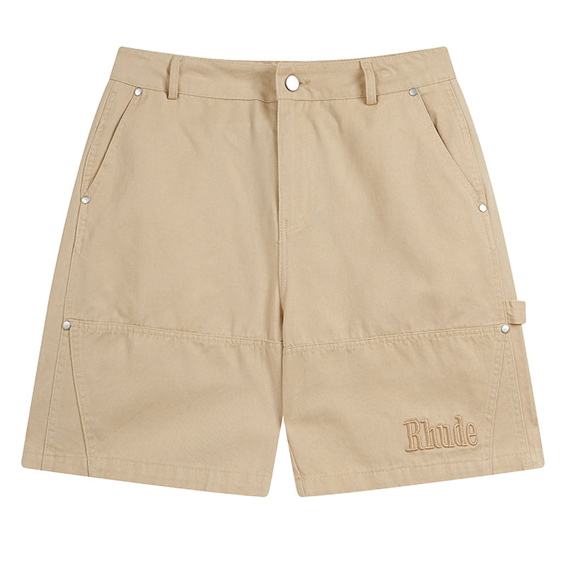 RHUDE Embroidered Letters Logo Shorts