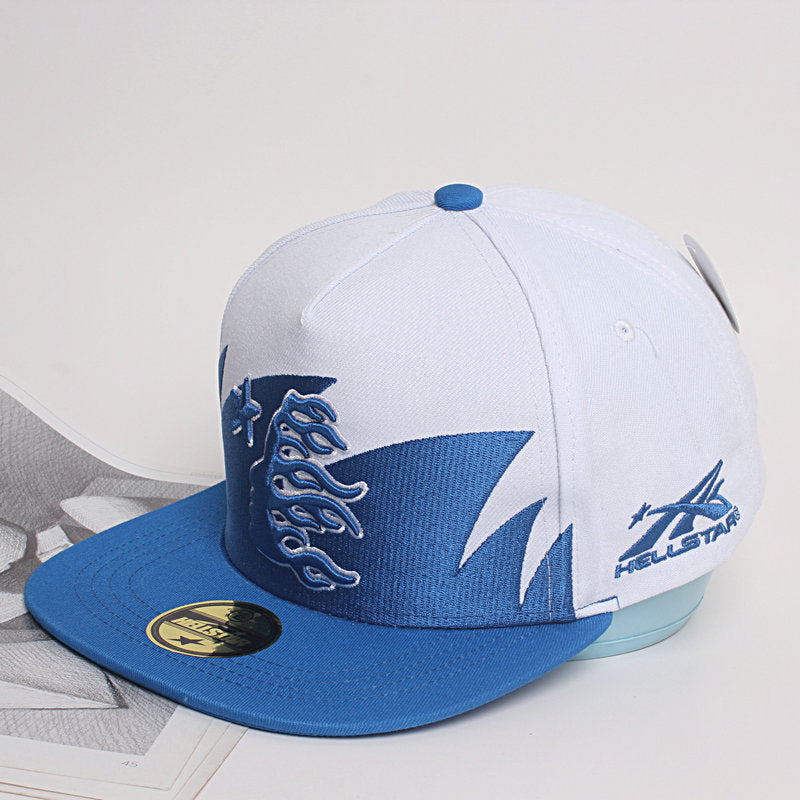 Hellstar Baseball Fitted Hat Blue