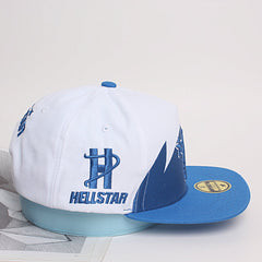 Hellstar Baseball Fitted Hat Blue