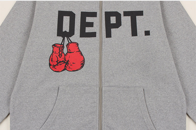 Gallery Dept. Boxing Merch Zip Hoodie