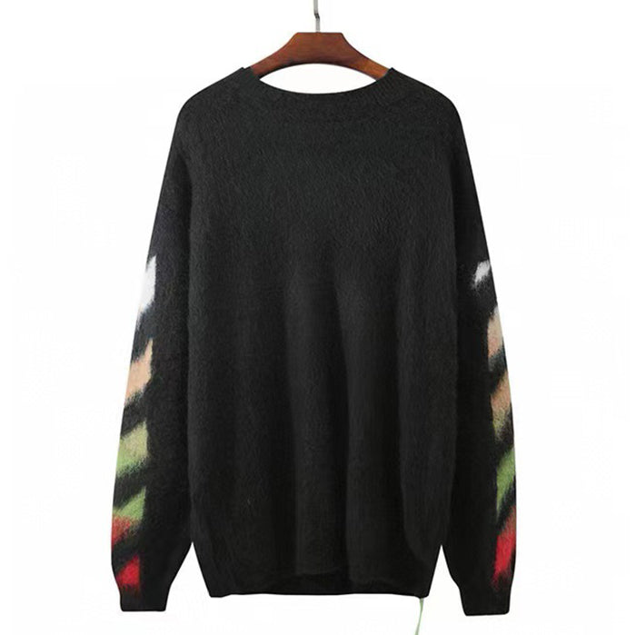 OFF WHITE Arrow Logo Knitted Sweater