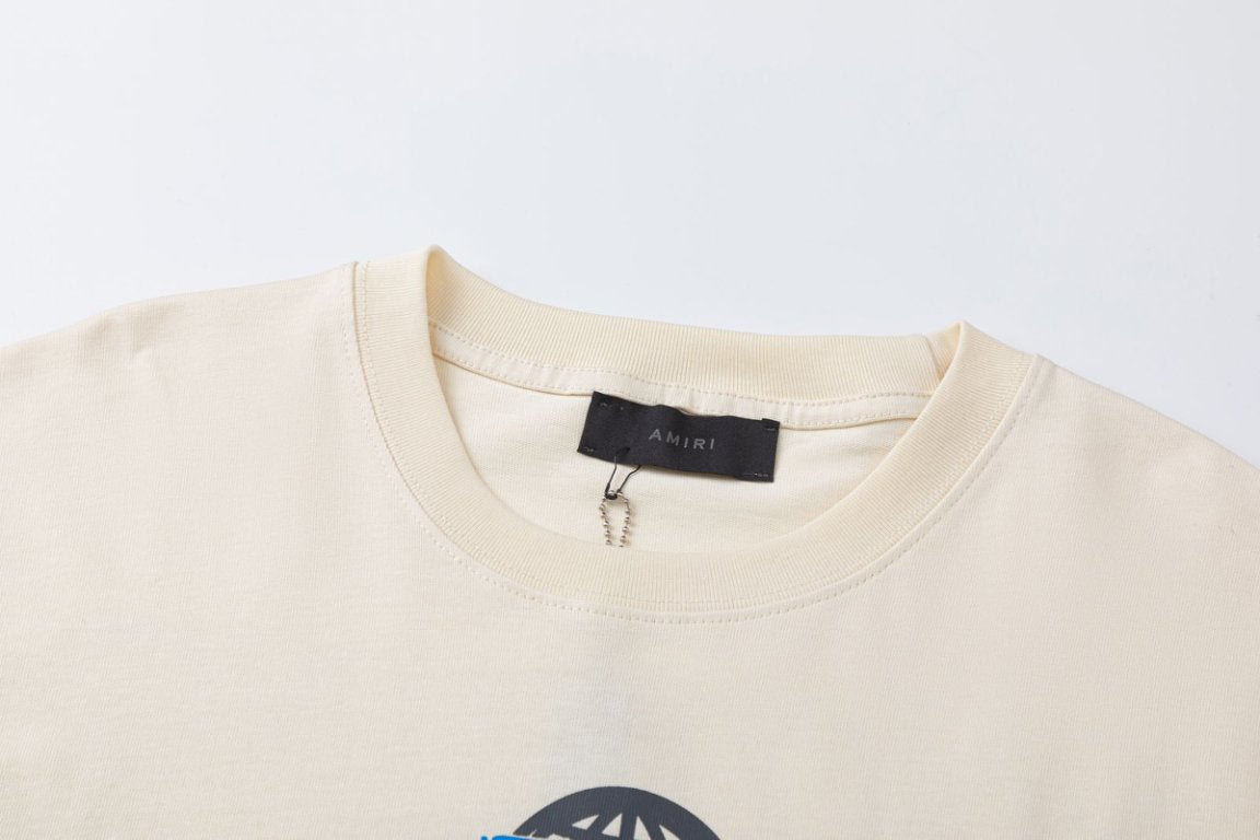 AMlRl Nights Cotton Crewneck T-Shirts