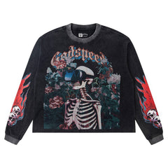 Godspeed Vision Flowers Thermal Sweatshirts
