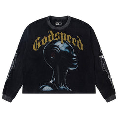 Godspeed Limited Art Pieces Alexa Thermal Sweatshirts
