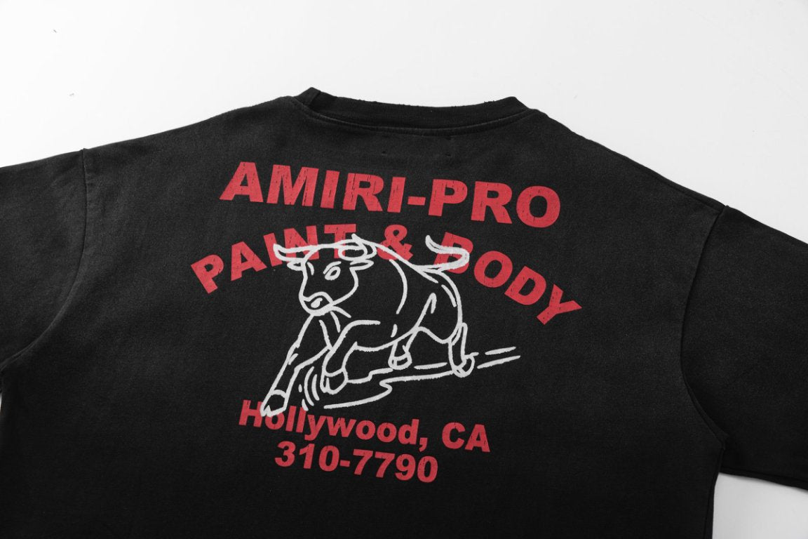 AMIRI Graphic-Print Cotton T-Shirt