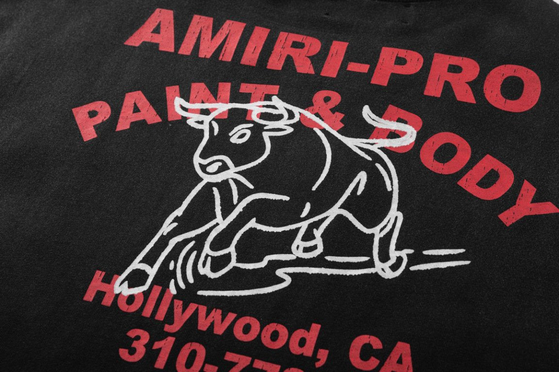 AMIRI Graphic-Print Cotton T-Shirt