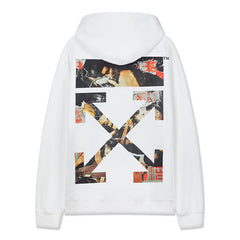 Off White Graphic-Print  Hoodies