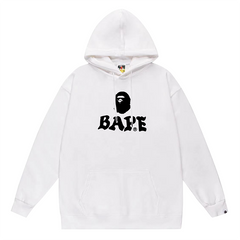 BAPE Ape Head Letter Pattern Print Hoodie